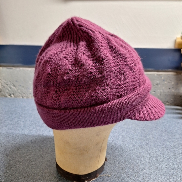 Carhartt "Purple" Knit  Brim Casual Beanie, One Size, RN#14806, WA027 BGP - Picture 7 of 9